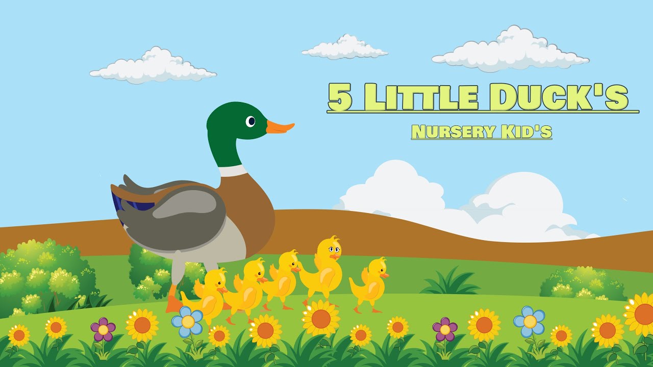 5 Little Ducks | Classic Nursery Rhyme for Kids | Super Simple Next ...