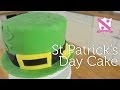 St Patrick's Day Cake - Hummingbird Three Layer Vanilla Sponge Cake