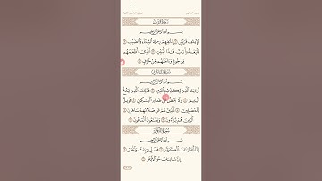 القارئ آدم محمد من سوره الكوثر الى سورة قريش