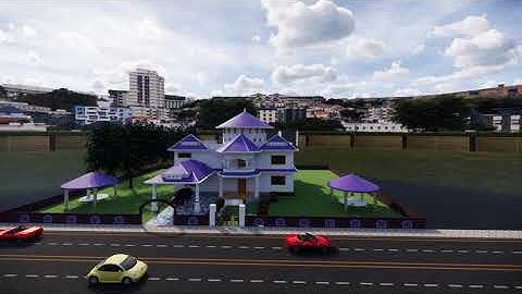 External View #Rendering #walkthrough #revit #enscape #Revitexternalvedio #walkthroughrevit #3Dview