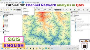 Channel Network analysis in QGIS