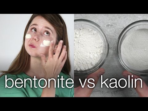 Video: Forskjellen Mellom Kaolin Og Bentonite Clay