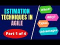 Part 1 agile estimation techniques  story point estimation  planning poker  tshirt estimation