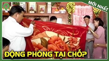 Đang Làm Lễ Cưới, Cô Dâu Chú Rễ Bỗng Trùm Chăn "Cục Cựa" Trước Mặt Quan Khách
