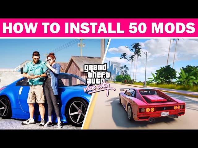 Mods for GTA Vice City with automatic installation: download free