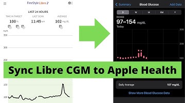 Sync Libre Freestyle (1/2/3) CGM Data to Apple Health via LibreLinkUp