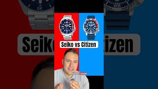 Seiko vs Citizen! Which do you prefer?