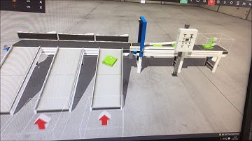 Perform an optical sorting with PC WORX and Factory IO via Cogent DataHub 2018