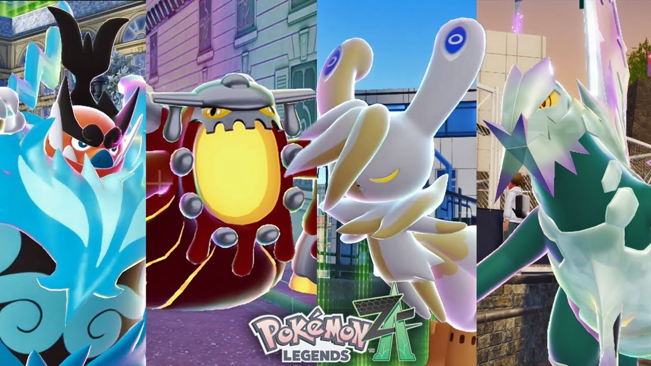 ALL NEW Mega Pokemon Walking ASMR Compilation | Legends Z-A DLC
