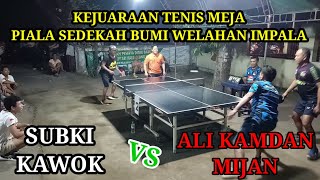 Subki*Kawok vs Ali Kamdan * Mijan