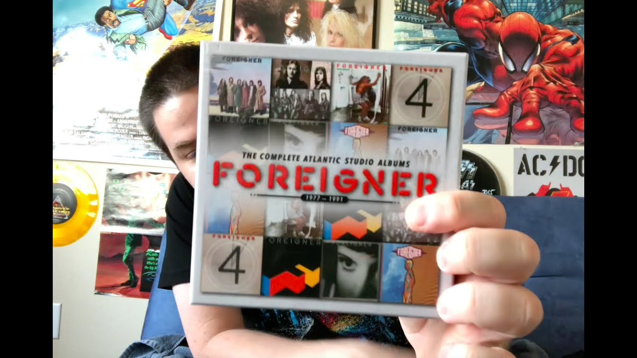 Foreigner The Complete Atlantic Albums 1977-1991 7CD Box Set