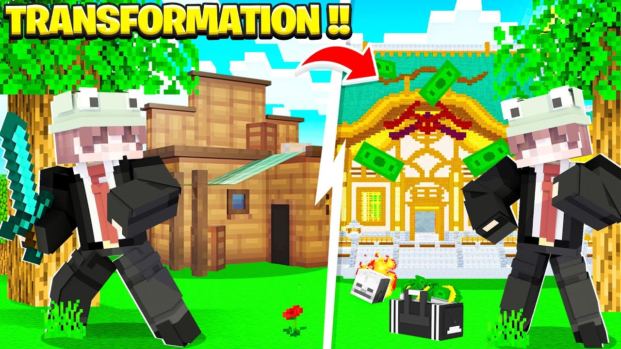 TRANSFORMING MY SURVIVAL WORLD 🏗️🏗️