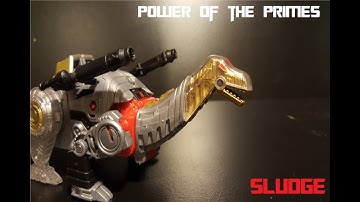 Transformers- Power of the Primes Deluxe Class Dinobot Sludge review