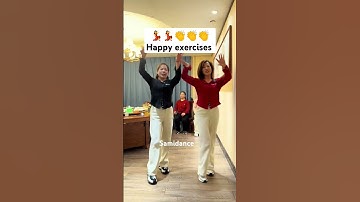 Thumbnail of 💃👏👏🤩 Happy exercises #dance #happydance #samidance #shortvideo #smile #fun #shortsfeed