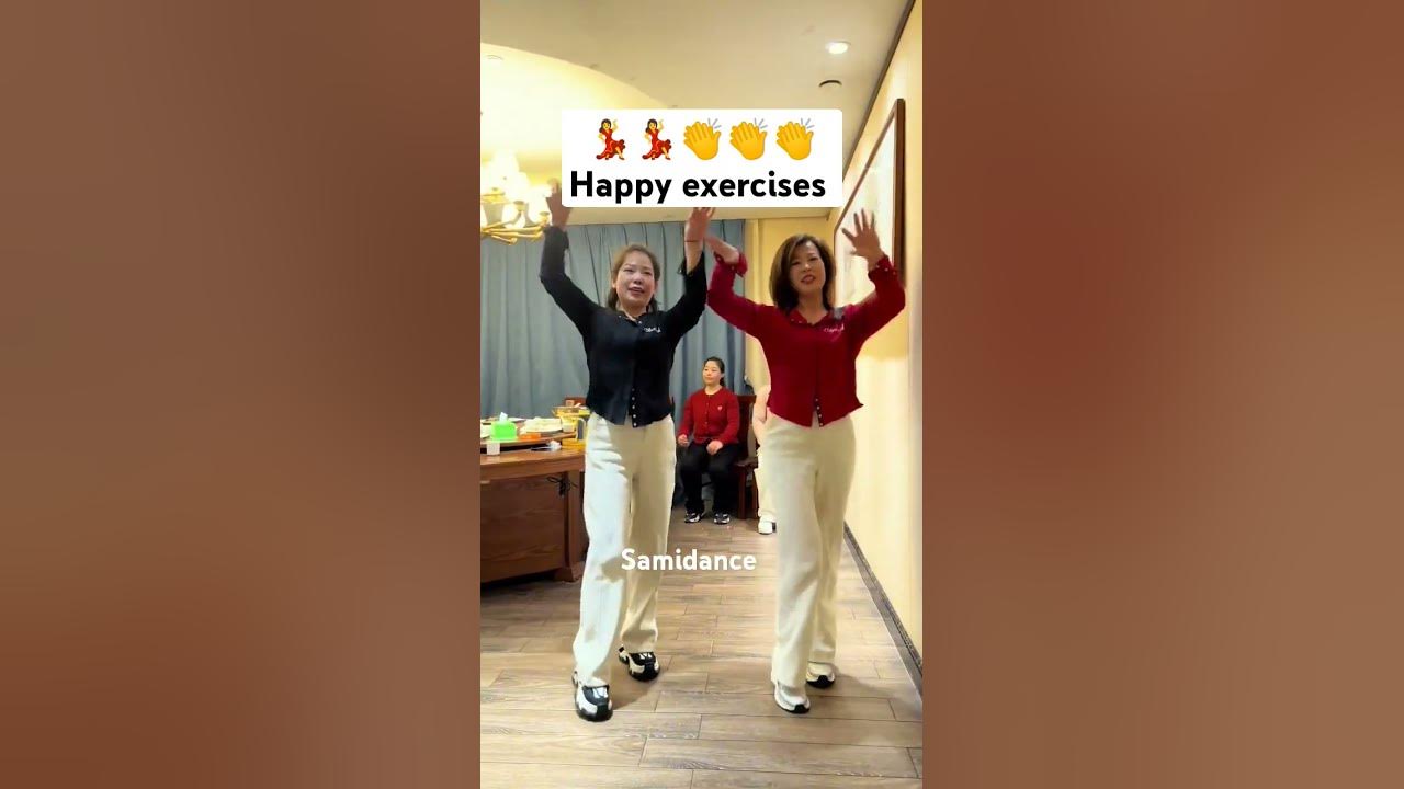 💃👏👏🤩 Happy exercises #dance #happydance #samidance #shortvideo #smile #fun #shortsfeed