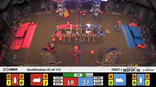Qualification 45 - 2019 FIRST Championship - Houston - Galileo Subdivision