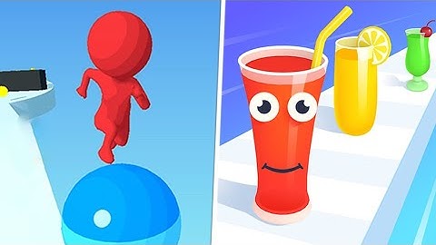 ▶️ Juice Run 🆚 Stack Rider IHRA4| ALL LEVELS Game Mobile Update Video Walkthrough Gameplay Android