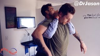 Dr. Jason - CROSSFITTER WITH NECK PAIN RECEIVES FULL SPINE ALIGNMENT (AND NECK REHAB)