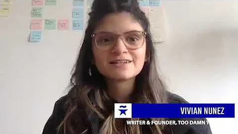 Hispanic Star in Action- Daily Webinar - Vivian Nunez Writer & Founder, Too Damn Young