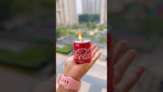 Coke Candle DIY #coke #candlemaking #diycandle #diy #easydiy #upcycledcrafts #easycraft #recycledart