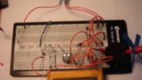 RaspberryPi: fischertechnik motor via transistor and pwm ep. 14 :  frequency, resistance and an LED