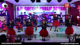 dance with my daughters from GD Goenka Public School Agra