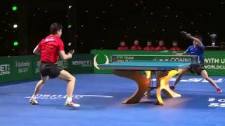 【スーパープレイ】チームワールドカップ2018 男子決勝 日本vs中国 第3試合 丹羽孝希vs馬龍：②