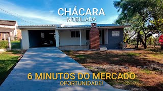 CHÁCARA MOBILIADA POR 265 MIL - OPORTUNIDADE!