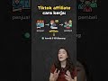 Jadi Affiliator TikTok dapat 150 Juta/bulan?😱