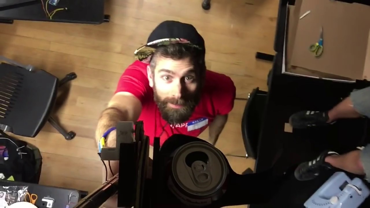 Beer Selfie Stick for Stupid Hackathon