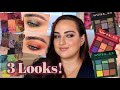 HUDA BEAUTY WILD OBSESSIONS PALETTES | JAGUAR, CHAMELEON & PYTHON LOOKS!