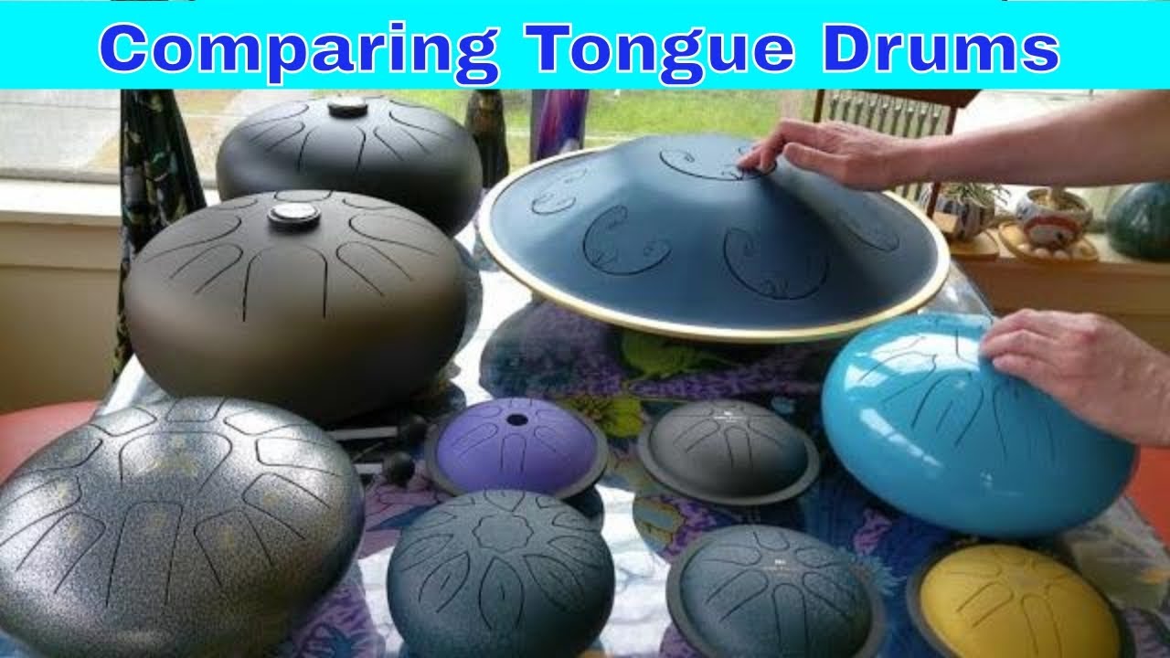 Steel Tongue Drum Sound Comparison 