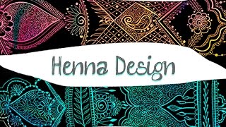 henna design -ipad pro- procreate screenshot 2