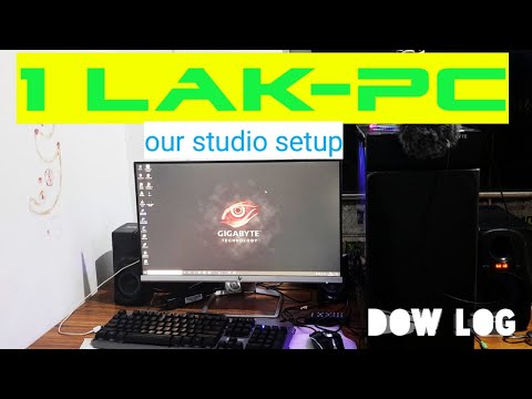 1 lakh pc setup/dow log studio setup