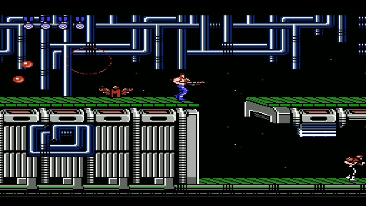 Contra - Stage 6 Energy Zone (Boss Gordea) 