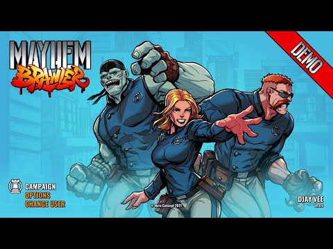 MAYHEM BRAWLER Exclusive Gameplay Demo