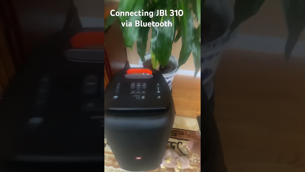 Подключение JBL Partybox 310 к телевизору Samsung через Bluetooth