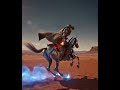Cybernetic Cowboy vs Reptilian Outlaw #SciFiWestern #Cyberpunk #ShortFilm #Grok