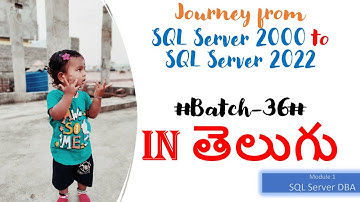 DAY1- MS SQL Server Introduction DEMO | Batch#36