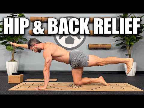 10-Minute Yoga for Tight Hips & Lower Back (Beginner Friendly)
