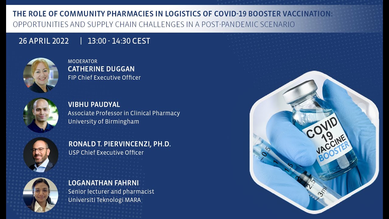 The role of community pharmacies in COVID-19 booster vaccination - YouTube