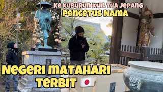 Kuburan Tua di desaku jepang antara indah dan seram