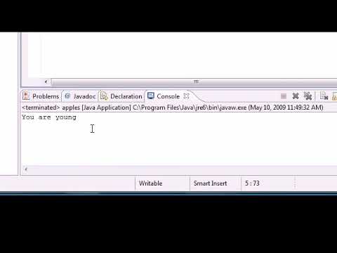 Java Programming Tutorial   20   Conditional Operators