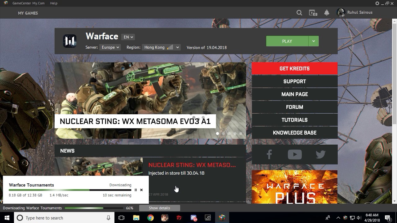 Game Center for launching Warface - what is it and what for Game Center for launching Warface - what is it and what for
