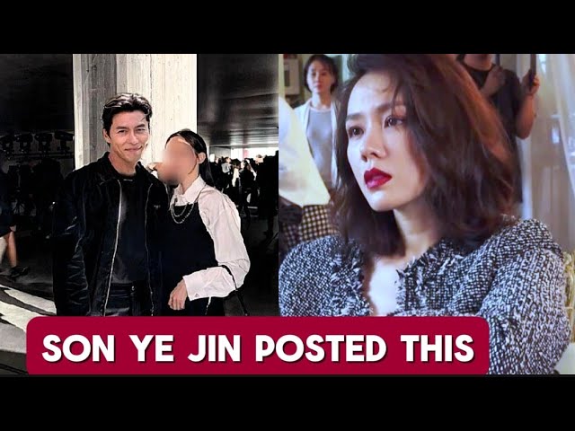 SON YE JIN CONFIRMED THE NEWS BY POSTING THIS! - YouTube