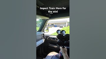 Definitely louder than a car horn!