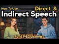 How To Use Direct Indirect Speech In English Reported Speech Made Easy For B1 B2 Learners How To Use Direct Indirect Speech In English Reported Speech Made Easy For B1 B2 Learners