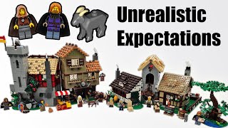 Why did this LEGO Set Disappoint Me?  Independent Review of the Medieval Town Square