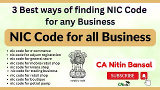 NIC code for Trading Business | NIC code for Retail Shop | NIC code for All Business | NIC code 2023 screenshot 4