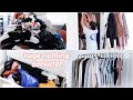 huge clothing & closet declutter // downsizing for a move